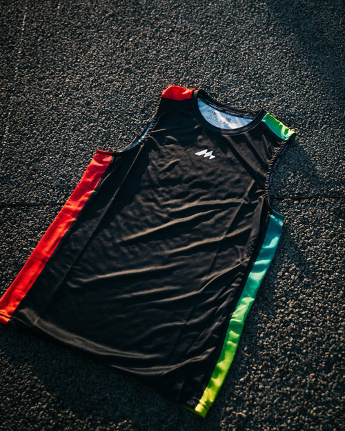 Miles Sleeveless – Gym Cut (Tighter Neck)