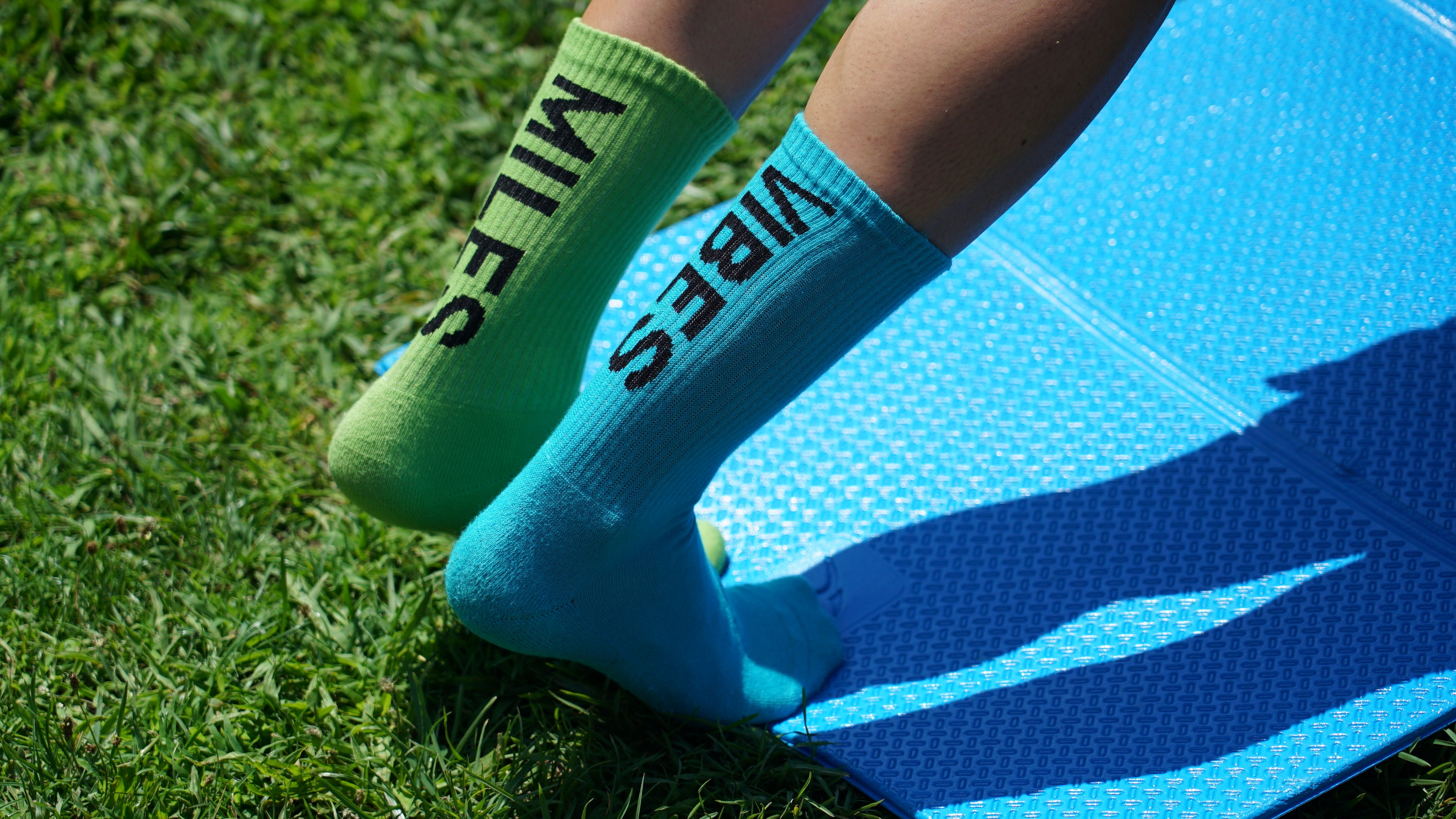Miles and Vibes x Travel Socks